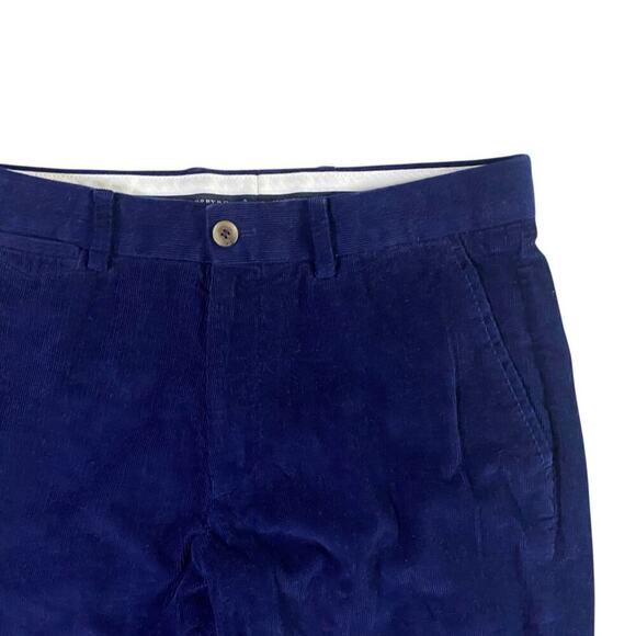 Tailor Byrd Royal Blue Corduroy Pants - 32x30 - Picture 5 of 5